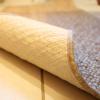 Rug backing of bathroom jute mahal arctic, soft and very durable.