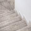 Bedford Nylon color Harbor Grey on stairs - featuring Supersoft Performance fibers