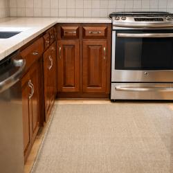 bonita custom shape and size sustainable rug