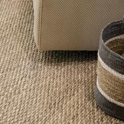 Gemma room scene custom sisal rug
