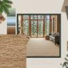 Hemp Grass Moodboard plants tile stone planks paint swatches for coheasive room 