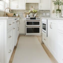Kitchen runner laguna frost custom shape and size high traffic kitchen use