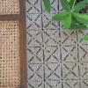 Indoor and outdoor rug option great for sun room and high traffic areas. Stell collection in the color night.