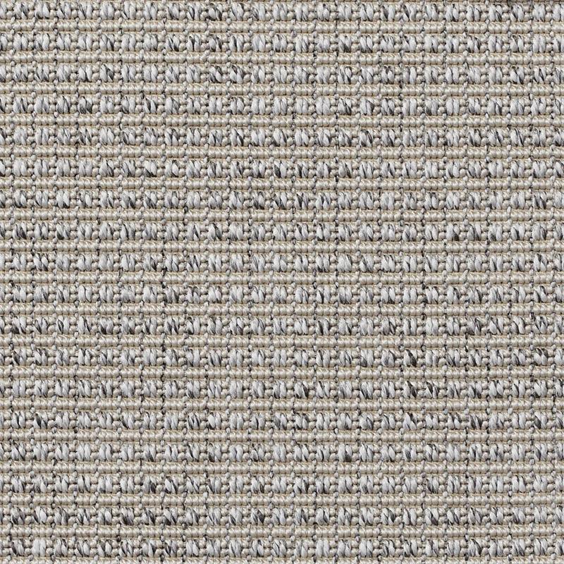 Martin Outdoor Sisal Rug Collection in Heather with Narrow Cotton border in Alabaster