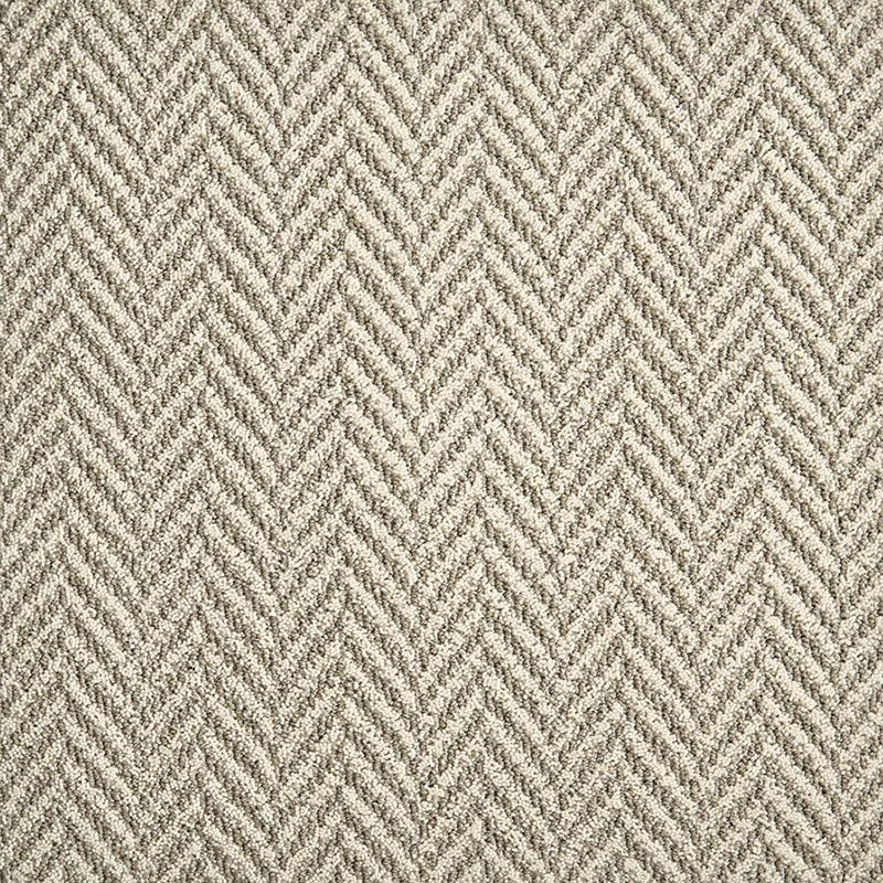 Waverly Nylon Residential / Commercial Rugs & Carpet Collection in Khaki with Narrow Cotton border in Silver Shadow