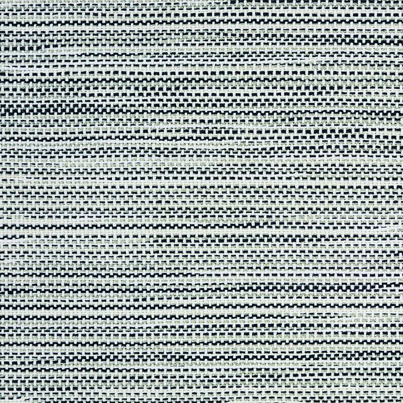 Mallorca Indoor/Outdoor Polypropylene Rug Collection in Opal Sand with Narrow Cotton border in Black
