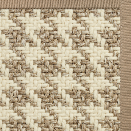 Shop the Houndstooth Wool Sisal Rug Collection