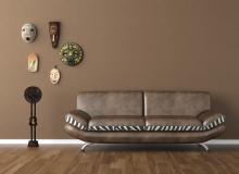 Tribal touches and accessories in interior design