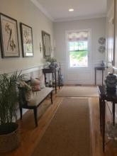 Brasilia Sisal Rug in an Entryway