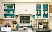 Colorful Kitchen Cabinets