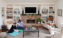 Mali Sisal area rug color Mink. San Diego Magazine. Photography by Found Creative Studio