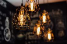 Old Light Fixtures in an Apartment