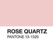 Rose Quartz from Pantone's 2016 Color of the Year