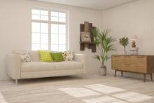 Bleached Hardwood Makes a Statement In Modern Homes