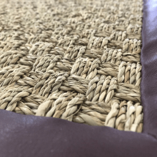 Close-Up of a Seabasket Seagrass Rug