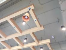 An Interesting Light Fixture Can Add Interest in a Minimalist Room.