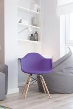 2018 Pantone color of the year ultra violet accent chair