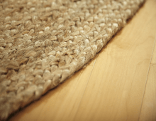 Jute Area Rug Close-Up