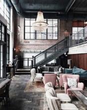 Raw and refined style for interior design