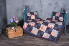 Patchwork Quilts Are a Great Choice in Rustic Interior Design.