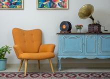 vintage armchairs