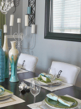 Dining Room Chairs With Personalized Slipcovers