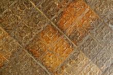 Nineteenth Century Embossed Tin Ceiling Tiles